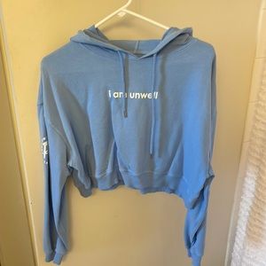 Call her daddy. I am unwell crop sweatshirt